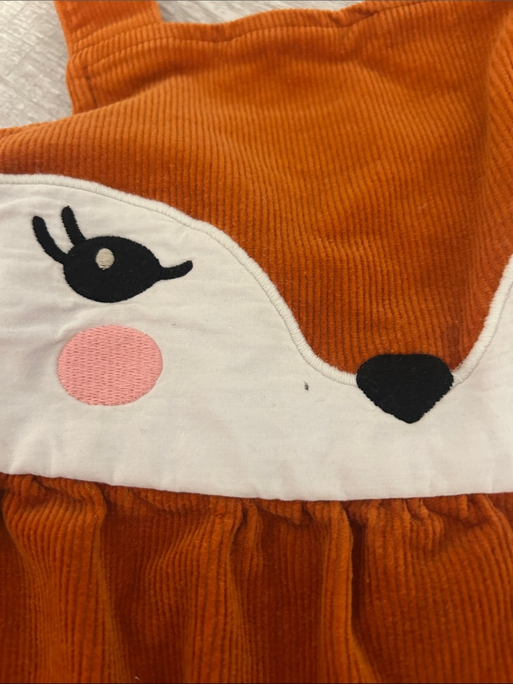Like New Gymboree Sz 6 Fox Corduroy Girls Jumper Bundle Fall Back to School - Picture 9 of 9